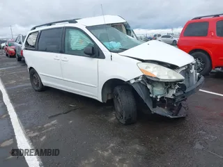 2007 Toyota Sienna CE with VIN 5TDZK23C47S021234, listed as a IAAI auction lot 41795309 with 0 mi miles. Bid and sale history available at carsss.com. Image 1.