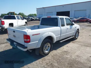 2009 Ford Ranger XLT with VIN 1FTYR44E89PA51577, listed as a IAAI auction lot 42000010 with 139,642 mi miles. Bid and sale history available at carsss.com. Image 4.