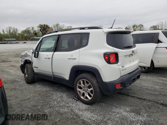 2015 Jeep Renegade Latitude with VIN ZACCJBBT2FPC17663, listed as a Copart auction lot 50494695 with 143,303 mi miles and Salvage Title. Bid and sale history available at carsss.com. Image 2.