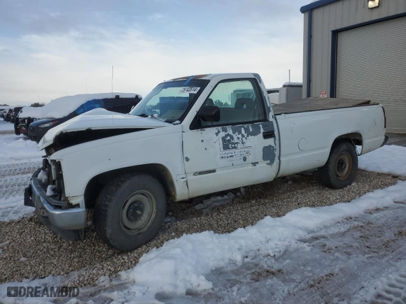 1994 Chevrolet C/K 2500 with VIN 1GCFC24K9RE267520, listed as a Copart auction lot 75743514 with 122,682 mi miles and Clean Title. Bid and sale history available at carsss.com. Image 1.