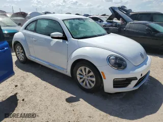 2019 Volkswagen Beetle S with VIN 3VWFD7AT7KM707237, listed as a Copart auction lot 73849404 with 0 mi miles and Non Repairable. Bid and sale history available at carsss.com. Image 4.