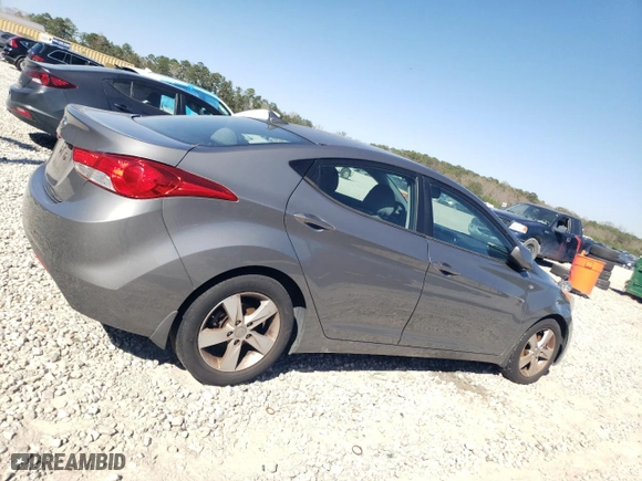 2013 Hyundai Elantra GLS with VIN 5NPDH4AE5DH268594, listed as a Copart auction lot 50370815 with 254,969 mi miles and Clean Title. Bid and sale history available at carsss.com. Image 3.