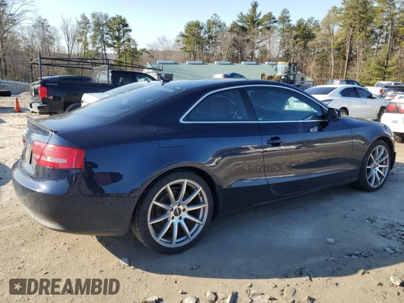 2011 Audi A5 Prestige with VIN WAUVFAFR1BA040405, listed as a Copart auction lot 48281335 with 252,038 mi miles and Clean title. Bid and sale history available at DreamBid. Image 3.