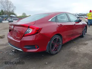2020 Honda Civic LX with VIN 2HGFC2F69LH541980, listed as a IAAI auction lot 41981609 with 75,458 mi miles and . Bid and sale history available at DreamBid. Image 4.