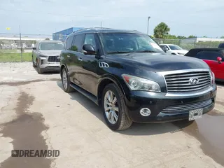 2014 Infiniti QX80 z VIN JN8AZ2NF0E9552320, wystawiony jako IAAI lot #42339352 z przebiegiem 160 583 mil mil oraz . Historia ofert i sprzedaży dostępna na DreamBid. Obrazek 1.