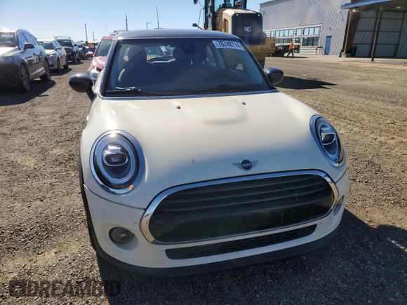 2021 MINI Hardtop Cooper with VIN WMWXR3C07M2N96541, listed as a Copart auction lot 78748714 with 28,706 mi miles and Salvage title. Bid and sale history available at DreamBid. Image 5.