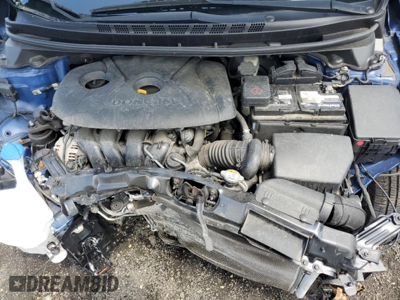 2016 Hyundai Elantra SE with VIN 5NPDH4AE6GH781888, listed as a Copart auction lot 61032035 with 55,652 mi miles and Salvage title. Bid and sale history available at DreamBid. Image 11.