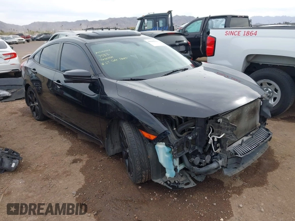 2017 Honda Civic Sedan Si with VIN 2HGFC1E53HH700373, listed as a IAAI auction lot 41688022 with 120,641 mi miles. Bid and sale history available at carsss.com. Image 1.