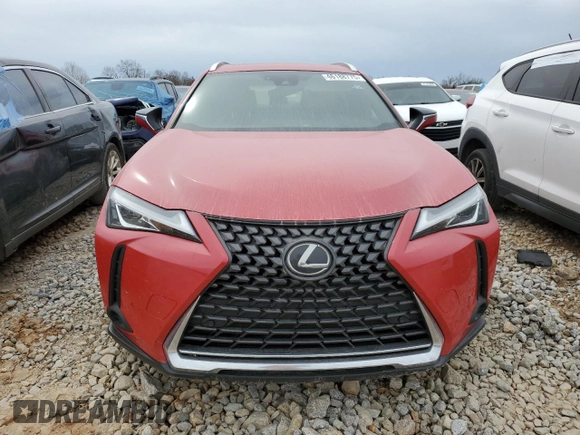 2022 Lexus UX with VIN JTHP3JBH1N2046820, listed as a Copart auction lot 46188775 with 87,613 mi miles and Salvage Title. Bid and sale history available at carsss.com. Image 5.