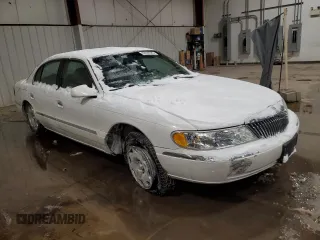 2002 Lincoln Continental with VIN 1LNHM97V82Y679836, listed as a Copart auction lot 89309585 with 96,773 mi miles and Salvage Title. Bid and sale history available at carsss.com. Image 4.