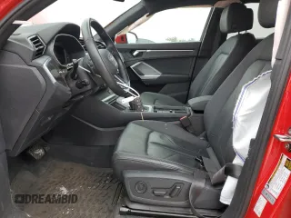 2022 Audi Q3 S line Premium Plus with VIN WA1EECF32N1147622, listed as a Copart auction lot 42111635 with 19,997 mi miles and Salvage Title. Bid and sale history available at carsss.com. Image 7.