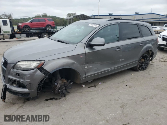 2014 Audi Q7 Prestige с VIN WA1WMAFE5ED015613, выставлен на аукционе Copart как лот 73987704 с пробегом 130 939 миль миль и Списание • Salvage title. История ставок и продаж доступна на DreamBid. Изображение 1.