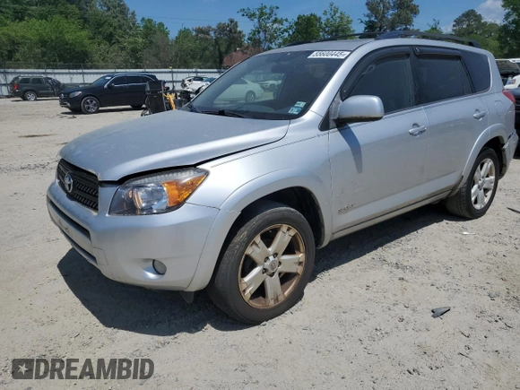 2007 Toyota RAV4 Sport with VIN JTMZD32V476040028, listed as a Copart auction lot 55600445 with 114,872 mi miles and Clean Title. Bid and sale history available at carsss.com. Image 1.