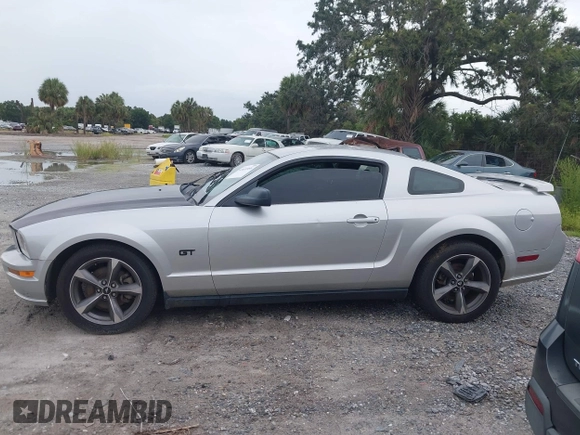 2007 Ford Mustang GT Deluxe with VIN 1ZVFT82H575250931, listed as a IAAI auction lot 42631956 with 152,886 mi miles and . Bid and sale history available at DreamBid. Image 14.