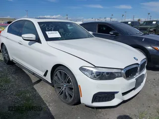 2018 BMW 5 Series 540i with VIN WBAJE5C56JG918691, listed as a IAAI auction lot 41608360 with 46,799 mi miles and . Bid and sale history available at carsss.com. Image 1.