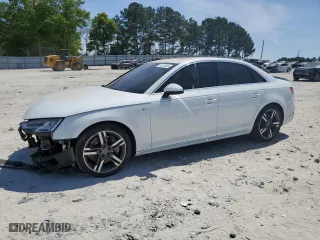 2017 Audi A4 Premium Plus with VIN WAUENAF4XHN019450, listed as a Copart auction lot 54075455 with 150,656 mi miles and Clean Title. Bid and sale history available at carsss.com. Image 1.