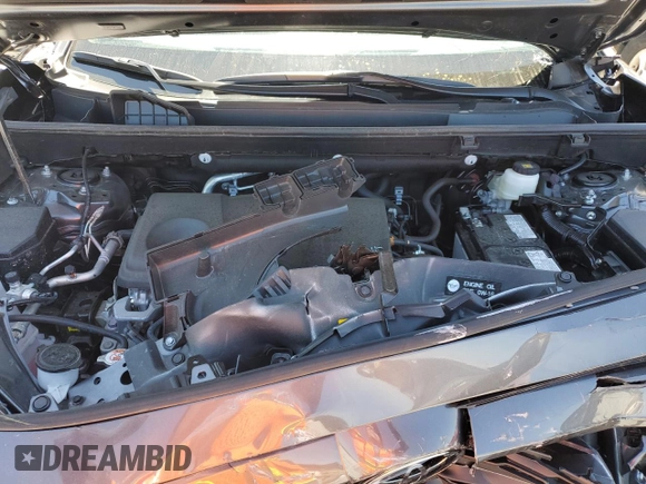 2024 Toyota RAV4 XLE Premium with VIN 2T3A1RFV0RC455658, listed as a Copart auction lot 49859135 with Not provided miles and Salvage title. Bid and sale history available at DreamBid. Image 12.