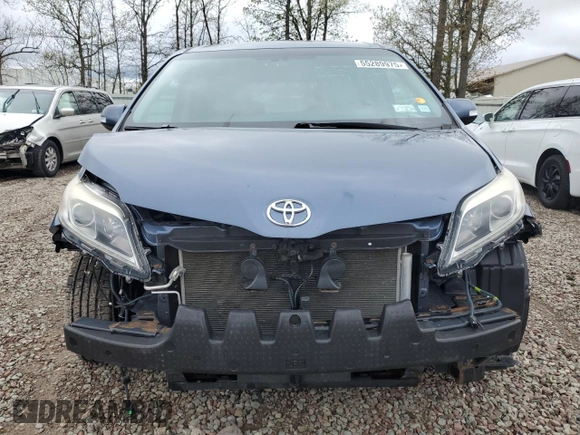 2017 Toyota Sienna XLE with VIN 5TDDZ3DC1HS175704, listed as a Copart auction lot 55289975 with 111,095 mi miles and Salvage Title. Bid and sale history available at DreamBid. Image 5.