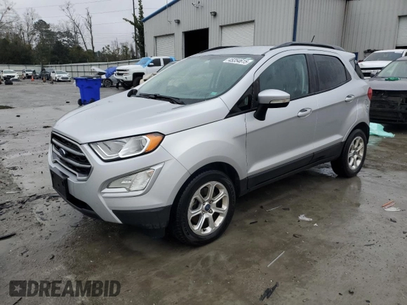 2018 Ford EcoSport SE with VIN MAJ3P1TE2JC179380, listed as a Copart auction lot 45354615 with 101,937 mi miles and Salvage Title. Bid and sale history available at carsss.com. Image 1.