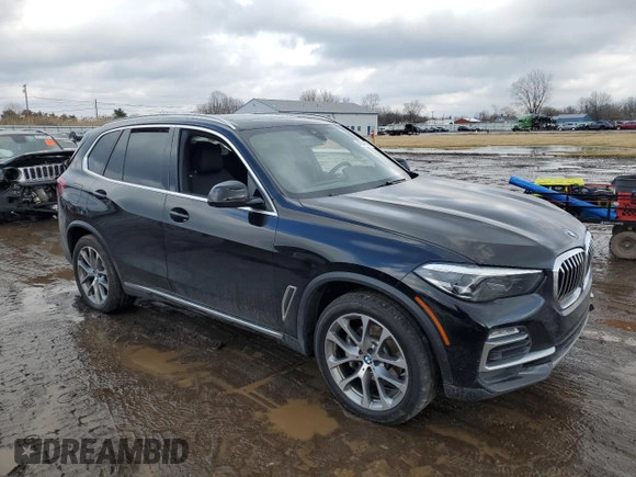2019 BMW X5 xDrive40i with VIN 5UXCR6C51KLL60617, listed as a Copart auction lot 47344975 with 90,436 mi miles and Salvage Title. Bid and sale history available at carsss.com. Image 4.