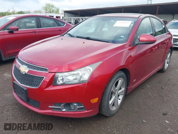 2012 Chevrolet Cruze 2LT with VIN 1G1PG5SCXC7403986, listed as a IAAI auction lot 42146893 with 208,050 mi miles and . Bid and sale history available at DreamBid. Image 2.