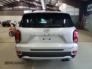 2022 Hyundai Palisade SEL z VIN KM8R24HE6NU404781, wystawiony jako Copart lot #57979005 z przebiegiem 88 069 mil mil oraz Czysty tytuł • Clean title. Historia ofert i sprzedaży dostępna na DreamBid. Obrazek 6.
