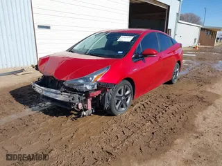 2020 Toyota Prius L Eco with VIN JTDKARFU5L3106001, listed as a IAAI auction lot 41413697 with 185,811 mi miles. Bid and sale history available at carsss.com. Image 18.
