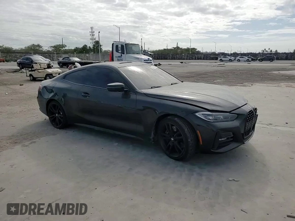 2021 BMW 4 Series 430i with VIN WBA53AP05MCG80393, listed as a Copart auction lot 84918394 with 61,614 mi miles and Salvage Title. Bid and sale history available at DreamBid. Image 11.