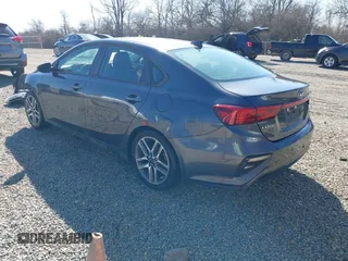 2019 Kia Forte S with VIN 3KPF34AD2KE067042, listed as a IAAI auction lot 41872177 with 96,992 mi miles. Bid and sale history available at carsss.com. Image 3.