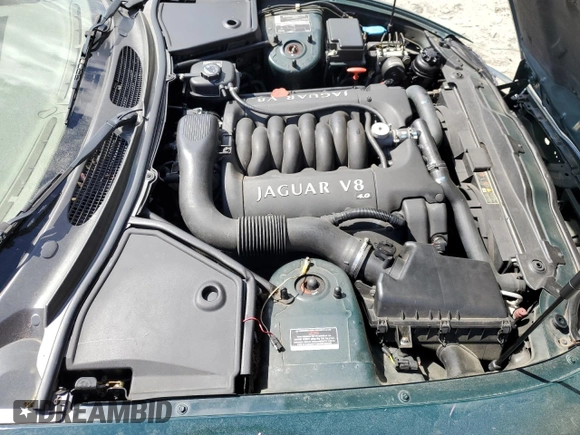 2002 Jaguar XK with VIN SAJDA42C22NA23724, listed as a Copart auction lot 53521005 with 61,468 mi miles and Salvage Title. Bid and sale history available at DreamBid. Image 11.