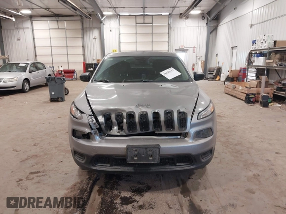 2015 Jeep Cherokee Sport with VIN 1C4PJMAB8FW594202, listed as a IAAI auction lot 40920153 with 235,933 mi miles. Bid and sale history available at carsss.com. Image 12.
