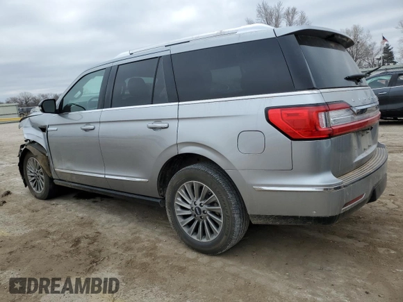 2020 Lincoln Navigator with VIN 5LMJJ2NT0LEL09760, listed as a Copart auction lot 86628254 with 118,733 mi miles and Salvage title. Bid and sale history available at DreamBid. Image 2.