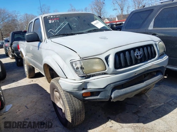 2002 Toyota Tacoma PreRunner with VIN 5TEGN92N02Z052521, listed as a IAAI auction lot 41638271 with Not Provided miles and . Bid and sale history available at DreamBid. Image 1.