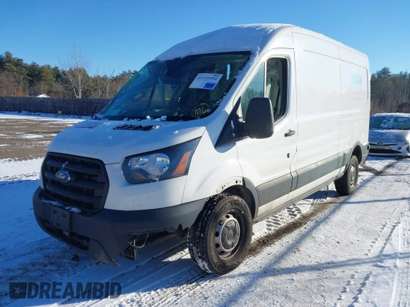 2020 Ford Transit Cargo with VIN 1FTBR1C8XLKA61080, listed as a IAAI auction lot 41191954 with 146,900 mi miles and . Bid and sale history available at DreamBid. Image 2.