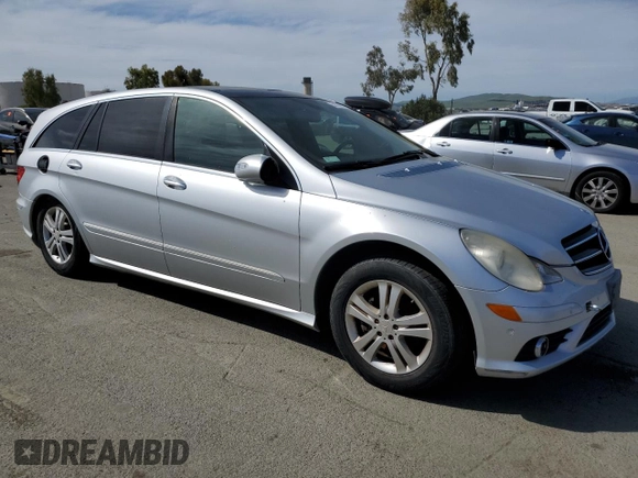 2009 Mercedes-Benz R 3.5L with VIN 4JGCB65E79A091057, listed as a Copart auction lot 52186915 with 99,173 mi miles and Salvage Title. Bid and sale history available at DreamBid. Image 4.