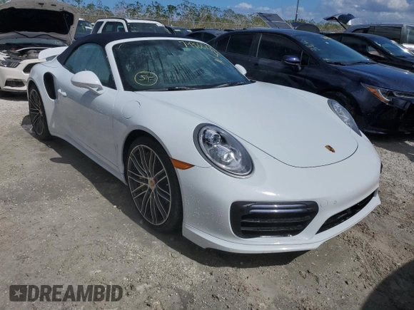 2019 Porsche 911 Turbo S with VIN WP0CD2A93KS144403, listed as a Copart auction lot 74988704 with Not Provided miles and Non Repairable. Bid and sale history available at DreamBid. Image 4.