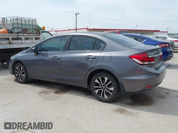 2014 Honda Civic Sedan EX with VIN 19XFB2F88EE083124, listed as a IAAI auction lot 41897043 with 141,407 mi miles. Bid and sale history available at carsss.com. Image 14.