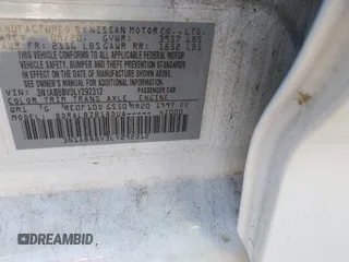 2020 Nissan Sentra S z VIN 3N1AB8BV3LY292312, wystawiony jako IAAI lot #42045807 z przebiegiem 115 000 mil mil oraz . Historia ofert i sprzedaży dostępna na DreamBid. Obrazek 9.