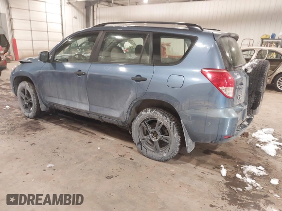 2008 Toyota RAV4 with VIN JTMBD33V785197155, listed as a IAAI auction lot 41279359 with 348,258 mi miles. Bid and sale history available at carsss.com. Image 3.