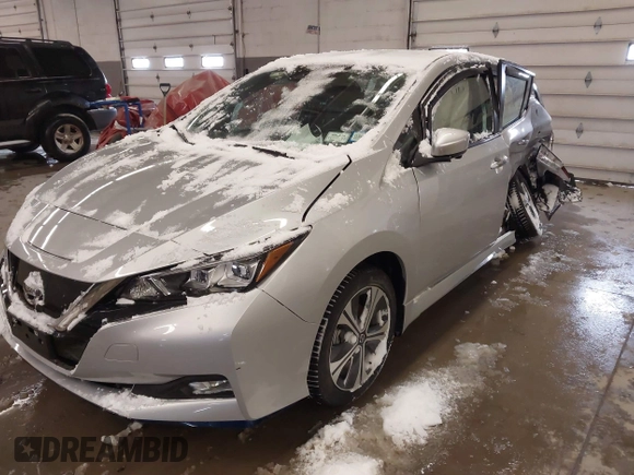2022 Nissan LEAF SV Plus with VIN 1N4BZ1CV3NC552390, listed as a IAAI auction lot 41600705 with 28,931 mi miles and . Bid and sale history available at DreamBid. Image 21.