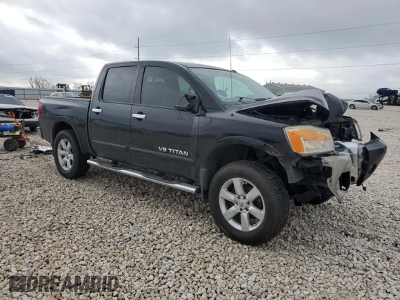 2013 Nissan Titan Pro-4X with VIN 1N6BA0ECXDN313300, listed as a Copart auction lot 46987125 with 174,432 mi miles and Salvage title. Bid and sale history available at DreamBid. Image 4.