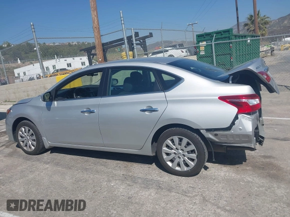 2019 Nissan Sentra S with VIN 3N1AB7AP5KY428872, listed as a IAAI auction lot 42004343 with 51,340 mi miles. Bid and sale history available at carsss.com. Image 14.