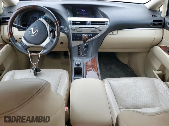 2014 Lexus RX 350 with VIN JTJZK1BA8E2418893, listed as a Copart auction lot 55275925 with 103,162 mi miles and Salvage Title. Bid and sale history available at DreamBid. Image 8.