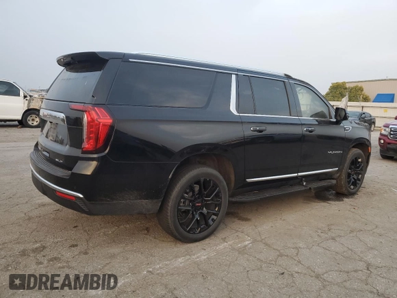 2023 GMC Yukon XL SLT with VIN 1GKS2GKT3PR253682, listed as a Copart auction lot 83268984 with 0 mi miles and Non Repairable. Bid and sale history available at carsss.com. Image 3.