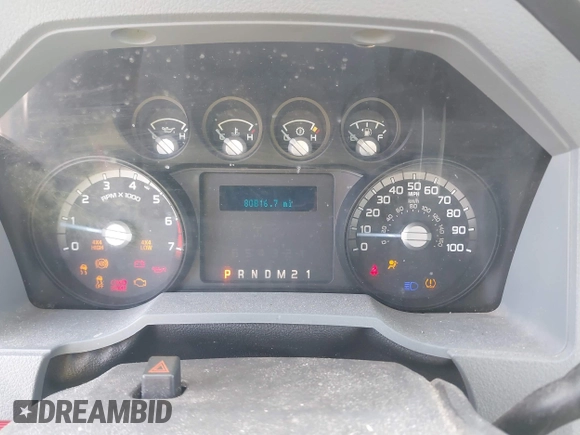 2011 Ford F-250 XL with VIN 1FTBF2B68BEA18871, listed as a IAAI auction lot 41746286 with 80,816 mi miles and . Bid and sale history available at DreamBid. Image 7.