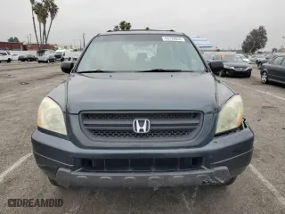 2005 Honda Pilot LX with VIN 2HKYF18125H505956, listed as a Copart auction lot 49728655 with 275,696 mi miles and Salvage Title. Bid and sale history available at carsss.com. Image 5.