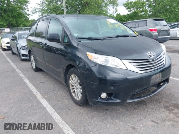 2012 Toyota Sienna XLE AAS with VIN 5TDYK3DC3CS255214, listed as a IAAI auction lot 42390803 with 113,425 mi miles and . Bid and sale history available at DreamBid. Image 1.
