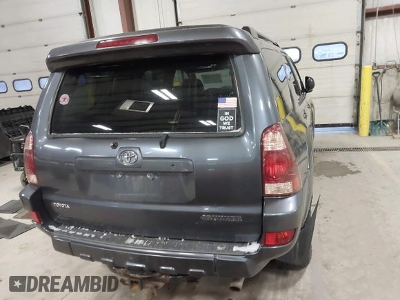 2005 Toyota 4Runner SR5 with VIN JTEBT14R250046012, listed as a IAAI auction lot 41227904 with 261,100 mi miles and . Bid and sale history available at DreamBid. Image 17.