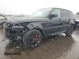 2022 Land Rover Range Rover Sport HST with VIN SALWS2RU4NA228390, listed as a Copart auction lot 86170324 with 32,028 mi miles and Salvage Title. Bid and sale history available at carsss.com. Image 1.