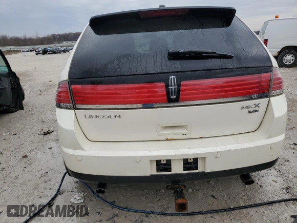 2007 Lincoln MKX with VIN 2LMDU88C77BJ17148, listed as a Copart auction lot 50874125 with 212,265 mi miles and Clean Title. Bid and sale history available at carsss.com. Image 6.